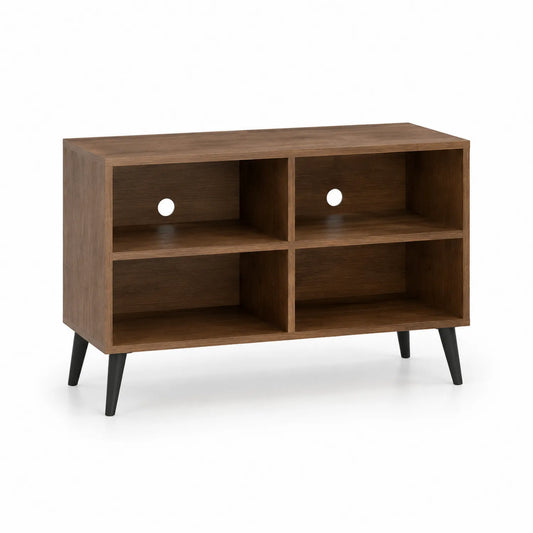 TV-Möbel Holzfurnier mit Metallbeinen 100cm x 40cm x 60cm